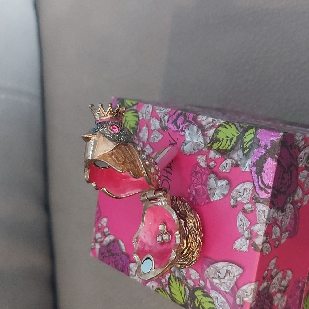 Betsey Johnson VINTAGE BIRDY TRINKET - Picture 6 of 11